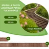 passerella in legno da giardino be4nature 30 x 600 cm Anteprima dell’immagine prodotto 3
