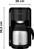 ROWENTA Machine à café CT 3818 Carafe en acier inoxydable Voir les images du produit 11