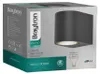 Braytron LED Wandleuchte Außen Anthrazit Rund GU10 Down Produktbild-Vorschau 7