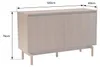 SARAH Buffet aus hellem Holz, 120x40x75 cm, mit 2 Produktbild-Vorschau 7