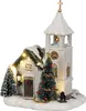 LuVille Weihnachtsdorf-Miniatur Kyrka Schwedische Kirche - Produktbild-Vorschau 1
