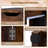A collage of four close-up images showcasing details of a wooden furniture item, likely a table or desk. Náhľad obrázku produktu