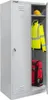 Umkleideschrank BHP Mega-M J-80 2-türig grau B-80 cm T-50 Produktbild-Vorschau 5