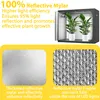 YZNAHRE Growzelt 40x40x120 cm Gewächshaus Grow Tent mit Produktbild-Vorschau 5