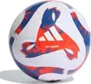 A close-up studio shot of an Adidas soccer ball. Produktbild-Vorschau