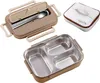 Isolierte Lunchbox mit Fächern, leicht zu reinigender Produktbild-Vorschau 1