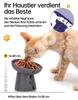 Y YHY 15,24 cm ceramiczna miska dla kota dla kota, szara Podgląd zdjęcia produktu 4