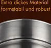Springform Edelstahl Backform Kuchenform unbeschichtet Produktbild-Vorschau 5