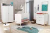 AT4 - Kinderzimmerbett + Kommode mit 3 Schubladen und Produktbild-Vorschau 1