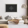 Gerahmtes Poster - Rahmen in heller Eiche - Symbol Schleife Produktbild-Vorschau 7