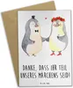 Mr. & Mrs. Panda valentinstagskarte Gastgeschenke Märchen - Produktbild-Vorschau 1