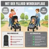 Fillikid Wendeauflage Jersey Exklusiv, Design:Grau Melange Produktbild-Vorschau 4