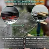 Edelstahl Grillrost Eckig 67x40cm Ersatzrost Grillgitter Produktbild-Vorschau 5
