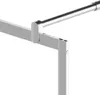 Begehbare Duschwand mit voll mattiertem ESG-Glas 115x195 cm Produktbild-Vorschau 6