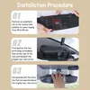 Miroir de recul grand angle pour voiture, Voir les images du produit 5