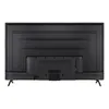 The back of a black television set is shown against a white background. Produktbild-Vorschau