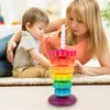 MalPlay Bunte Stapelturm Motorik kreative Pyramide Turm 6 Produktbild-Vorschau 13