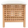 vidaXL Koupelnová stolička 48x47,5x52 cm ořechový masiv Náhled obrázku produktu 5