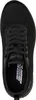 A top-down view of a black Skechers sneaker. Anteprima dell’immagine prodotto