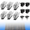 Solarpanel PV Halterung Trapezblech Flachdach Montage + Produktbild-Vorschau 1