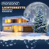 Monzana LED Lichterkette Outdoor 100 LEDs Blau Batterie Produktbild-Vorschau 2