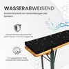TexDeko Bierbankauflage 220x25x4cm mit Reißverschluss Produktbild-Vorschau 4