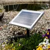 esotec Solar Wasserspeier Set treibender Frosch auf Produktbild-Vorschau 9