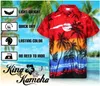 King Kameha Hawaiihemd "Beach" in Rot Herren Hawaii-Hemd Produktbild-Vorschau 9