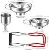 Edelstahl-Trichter-Set, 4-teiliges Produktbild-Vorschau 2