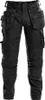DASSY Stretch Arbeitshose FLUX Gr. 52 schwarz  STANDARD Produktbild-Vorschau 1