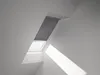 Velux Plissee-Faltstore solarbetrieben betongrau uniU04 Produktbild-Vorschau 1