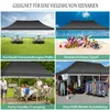 Pavillon pliable 3X6m imperméable stable, tente de Voir les images du produit 11