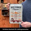 LANOLU Blechschilder retro Bier Bar Deko, Metallschilder Produktbild-Vorschau 2
