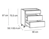 Optifit Kochfeldumbauschrank Ingvar420 BxTxH 90 x 58,4 x 87 Produktbild-Vorschau 4