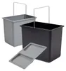 Hailo Inneneimer Paar 18 Liter schwarz grau 316x226x286 mm Produktbild-Vorschau 1