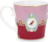 PIP STUDIO Love Birds Medaillion Henkelbecher rot/pink Produktbild-Vorschau 2