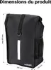 Borsa portapacchi Wiltec nero opaco, borsa portapacchi da Anteprima dell’immagine prodotto 10