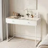 VANITII Coiffeuse avec éclairage LED Blanc 100 x 55 x 81 cm Voir les images du produit 11