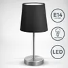 Lampa stołowa materiałowa lampka nocna lampa do salonu Podgląd zdjęcia produktu 2