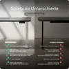 DESKSPACE PRO Plus Höhenverstellbarer Schreibtisch Gestell Produktbild-Vorschau 6