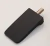 A black faucet handle with a gold threaded screw on a white background. Náhled obrázku produktu