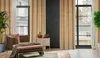 Vorhang SARA dunkebeige gold 140x250 cm  Ösen Ösenvorhang Produktbild-Vorschau 11