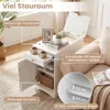 Table d'appoint COSTWAY avec station de recharge, table de Voir les images du produit 5
