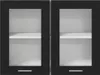 vidaXL Hängeschrank Lyon Schwarz Eichen-Optik 80 x 31 x 60 Produktbild-Vorschau 6