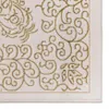 Teppich Creme Gold Ornament Stil modern Größe - 80 x 300 cm Produktbild-Vorschau 3
