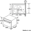 Bosch Serie 6 VBC5580S0, Střední, Elektrická trouba, 85 l, Náhled obrázku produktu 10