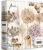 Tovaglioli di carta 33x33cm a 3 strati con fiori secchi e Anteprima dell’immagine prodotto 3