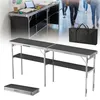 XINZI Opvouwbare messenstand 196x38x85cm, aluminium frame, Productafbeelding-voorbeeld 1