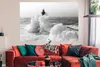 MuchoWow® Poster Leuchtturm - Wasser - Weiß 180x120 cm - Produktbild-Vorschau 2