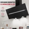 LEVIVO A+++ Cuffia di aspirazione senza testa 90 cm Anteprima dell’immagine prodotto 3
